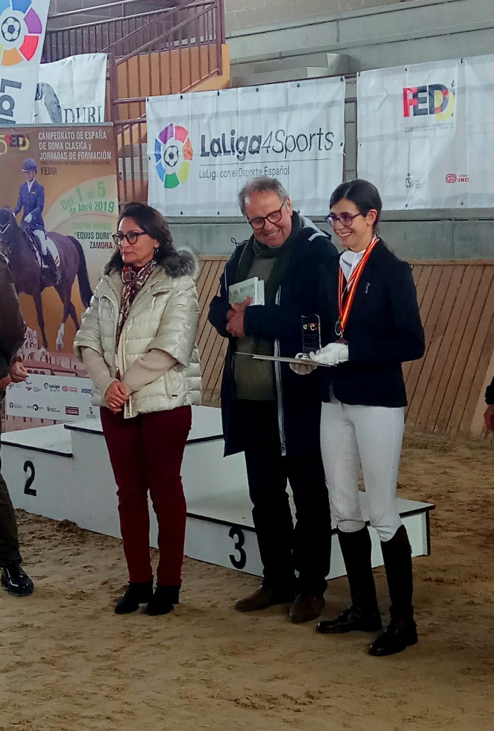 Los jinetes y amazonas navarro triunfan en el Campeonato de España de Doma Clásica adaptada FEDDI